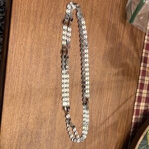 Vintage Elegant Silver Necklace